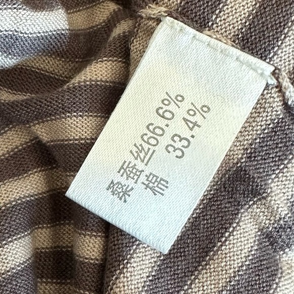 Zhao Jun Mulberry Silk Blended Short Sleeve  Cardigan - Picture 7 of 7